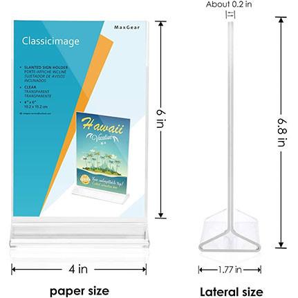 17 Years Original Factory A4 A5 A6 Series Acrylic / Plastic / Perspex /