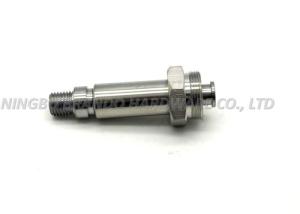 China Male Screw Thread Solenoid Stem With Rubber Band Internal Spring Core factory