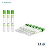Green Cap Glass Blood Collection Tube