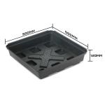 Square Shape Hdpe Plant Tray Roof Terrace Garden Pot Planter for Outdoor