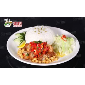 China Congchu Frozen Packaged Meals Healthy Pigtail Glial With Soybean factory