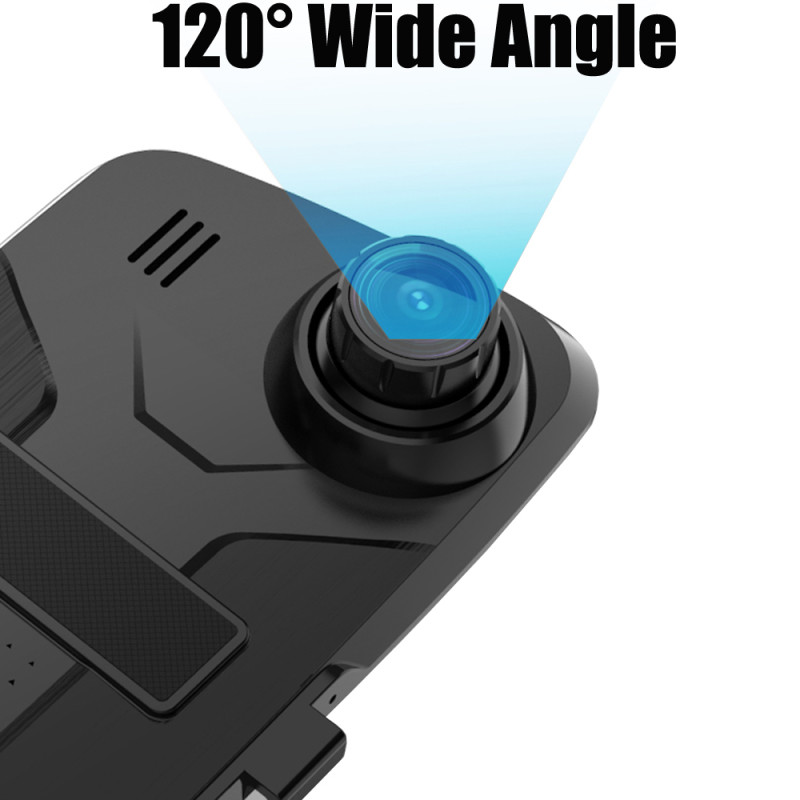 4.5Inch 24H Mirror Dash Cam Recorder Full HD 1080P For Cars