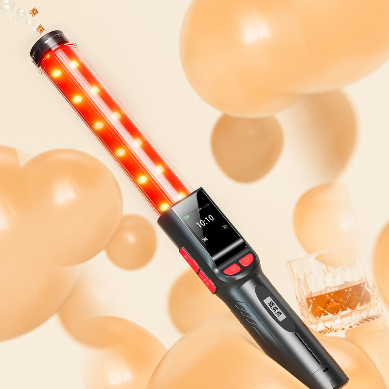Flexibility with Electronic whistle Traffic Breathalyzer with LCD Display