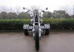 Harley Style 250cc Adult Two Front Wheel Motorcycle With Rear Box / Fender