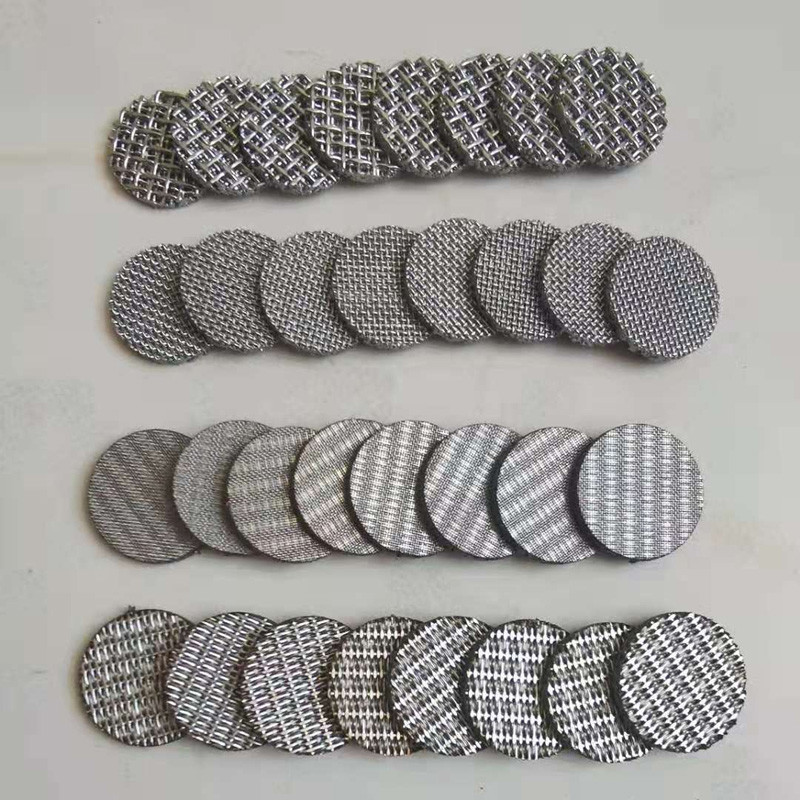 Ss304 Ss 316 Stainless Steel Wire Mesh 1-500mesh Plain Weaving For Filter