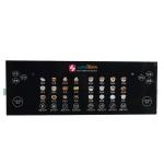Touch Display Module Capacitive Membrane Switches LGF Backlighting Technology