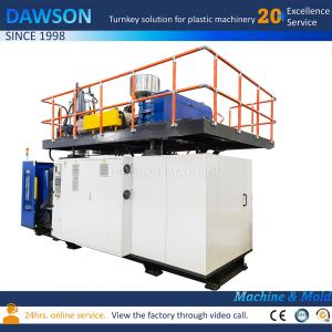 China 200liter Barrel Plastic Blow Molding Machine 55 Gallon Double Ring Chemical Drum Extrusion factory