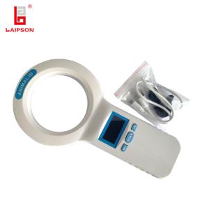 China 134.2Khz RFID FDX-B Handheld Animal Ear Tag Reader Scanner For Farm Management factory
