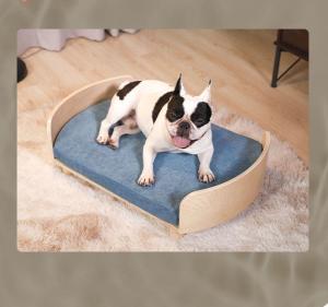 China OEM Sustainable Wooden Dog Sofa Bed factory