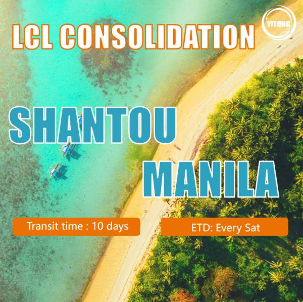 Sea Freight Shipping Agent LCL Freight Logistics Shipping From Shantou To