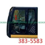 383-5583 Excavator Glass CATERPILLAR Cab Left Slant Side Position NO.1 Tempered
