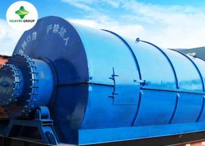 China Batch Type Small Pyrolysis Plant 10 Ton Waste Tire Recycle To Fuel Oil factory