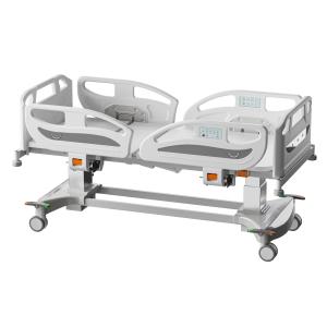 China Double column thrombolysis weighing hospital bed patient turn over ICU bed factory