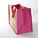 Wash In Cold Water Non Woven Fabric Bags With Machine Rolling Printing