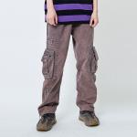 Autumn Mens Leisure Pants / Loose Cargo Trousers Military Style For Men
