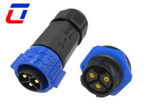 China 30A 500V Panel Mount Waterproof Power Connector IP67 For Industrial Usage factory
