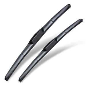 China Hybrid Universal Three-section Clips Car Windscreen Rubber Windshield Wiper factory