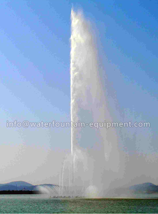 Stainless Steel Water Fountain Equipment 100 Meter High Pressure Fountain Nozzle