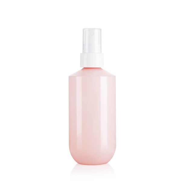 Pink Unique PETG Cosmetic Bottles 200ML Customizable With PP Pump