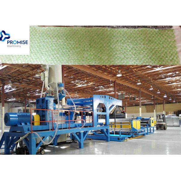 China 480V 60HZ 3mm Rainscreen Drainage Mat Equipment Making Extrusion Machine factory