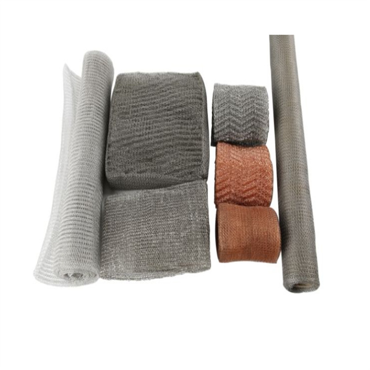 High Temperature Resistance Knitted Wire Mesh Filter For Business Type And Diameter 14mm