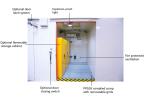 SSL outdoor Flammable Storage Cabinet For DRUM / IBCS Store, chemical storage