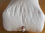 Tear Resistant Pillow 0.7mm PVC Tarpaulin Water Storage Bladder Tank Large