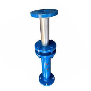 China Oil Filled Directly Buried Sleeve Compensator DN65 PN6 Flange Pressure Plate factory