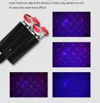 Two Color Car USB Ambient Lights Sky Night Roof Atmosphere Lamp