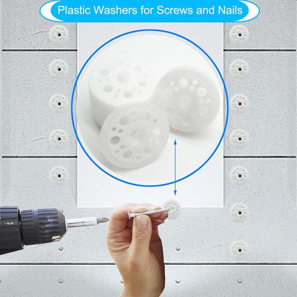 Standard Plastic Insulation Washers With Excellent Chemical Resistance And 0.5mm
