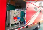 8000x2200x3400mm Dimension Rated Output Power 50KW Gas Supply Fire Trucks