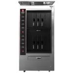Commercial Catering Equipments Double Layer 6 Grids Fish Grill Machine for