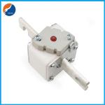 Square Slotted Busbar Type 40A Industrial Power Fuses Semiconductor DC Fuse Link