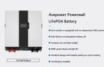 5Kwh Solar System 100Ah Wall Mounted Lithium Ion Battery 48V Powerwall LiFePO4