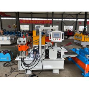 Automatic curved roof sheet roll forming machine