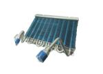 SUS304 Tube RoHS Condenser Ac Coil Fins Window corrugated Type