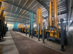 China Water Well Borehole Pneumatic Drilling Rig 350M Portable factory
