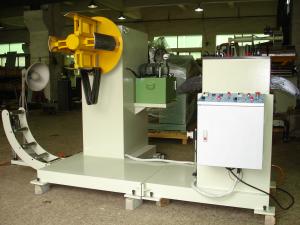 China Stainless Steel Aluminum Cap 0.3 - 2mm Decoiler Straightener Feeder JM3K-L Serial factory