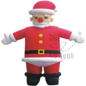 China Inflatable advertising cartoon / inflatable Santa Claus factory