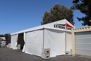 China Versatile Industrial Storage Tent With Customizable Length Options Modular Design factory