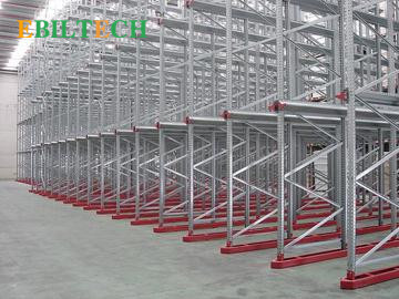 Metal Drive In Pallet Racking Dexion Steel Shelving 800-3000kg/layer ISO CE Q253B