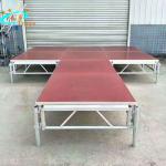 Exhibition 750kgs/M2 0.6m Height Aluminum Stage Platform