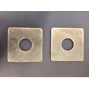 China M16 Series Square Flat Washers , Precision Rectangular Washers Plain factory