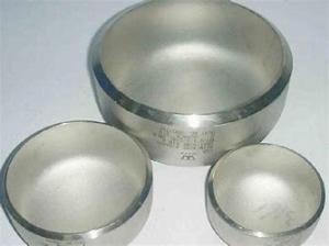China Polished Surface Customized Flanged Stainless Steel Tube Plug Cap factory