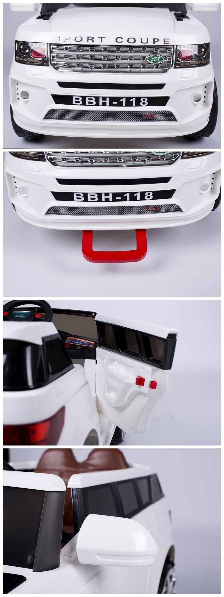 Children's Electric Ride-On Car Toy for Kids Age Range 5 to 7 Years 12V4.5AH*1 Battery