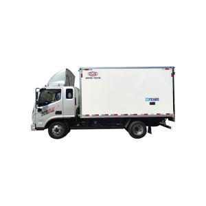 China FOTON 4 Cylinders Refrigerator Truck Trailer 5T-10T For Fruit factory