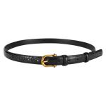 90cm Women's Fashion Leather Belts Crocodile Decorative Pattern