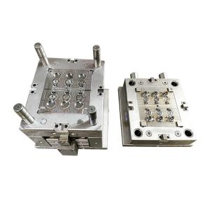 China 6cavity Bubble Cap Mould 28-410 Plastic Injection Molding On 120T Machine factory
