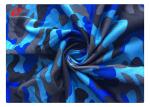 Print 150D Yarn Single Jersey Fabric For T Shirt Polyester Spandex