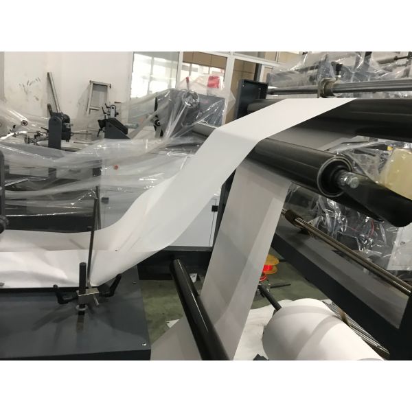 2019 new hotsale  mechanical type flat v bottom paper bag making machine